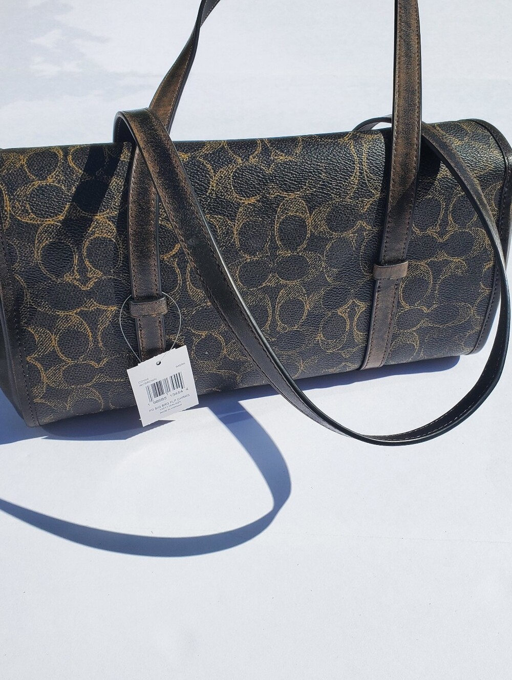NWT Coach Bridget Flap Shoulder Bag in Loved Signature canvas leather - Picture 2 of 10